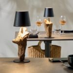 Lampe LED à poser PABLO pour table de restaurant