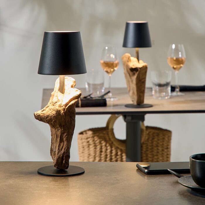 Lampe LED à poser PABLO pour table de restaurant