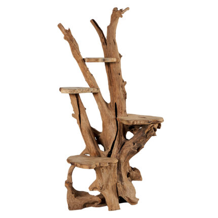 Porte plante en Teck