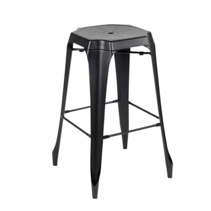 Tabouret haut MACKAY en métal