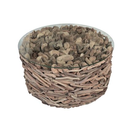 Table basse ronde WOODREAM