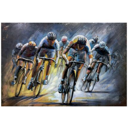 Tableau PELOTON CYCLISTE