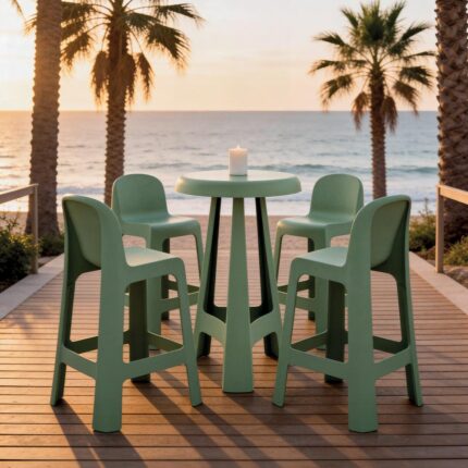 Chaise et table de bar MILOS