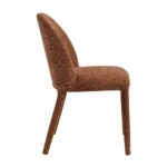 Chaise DUBBO tissu terracotta