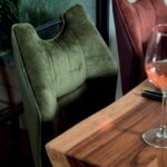 Chaise de bar tournante REVA